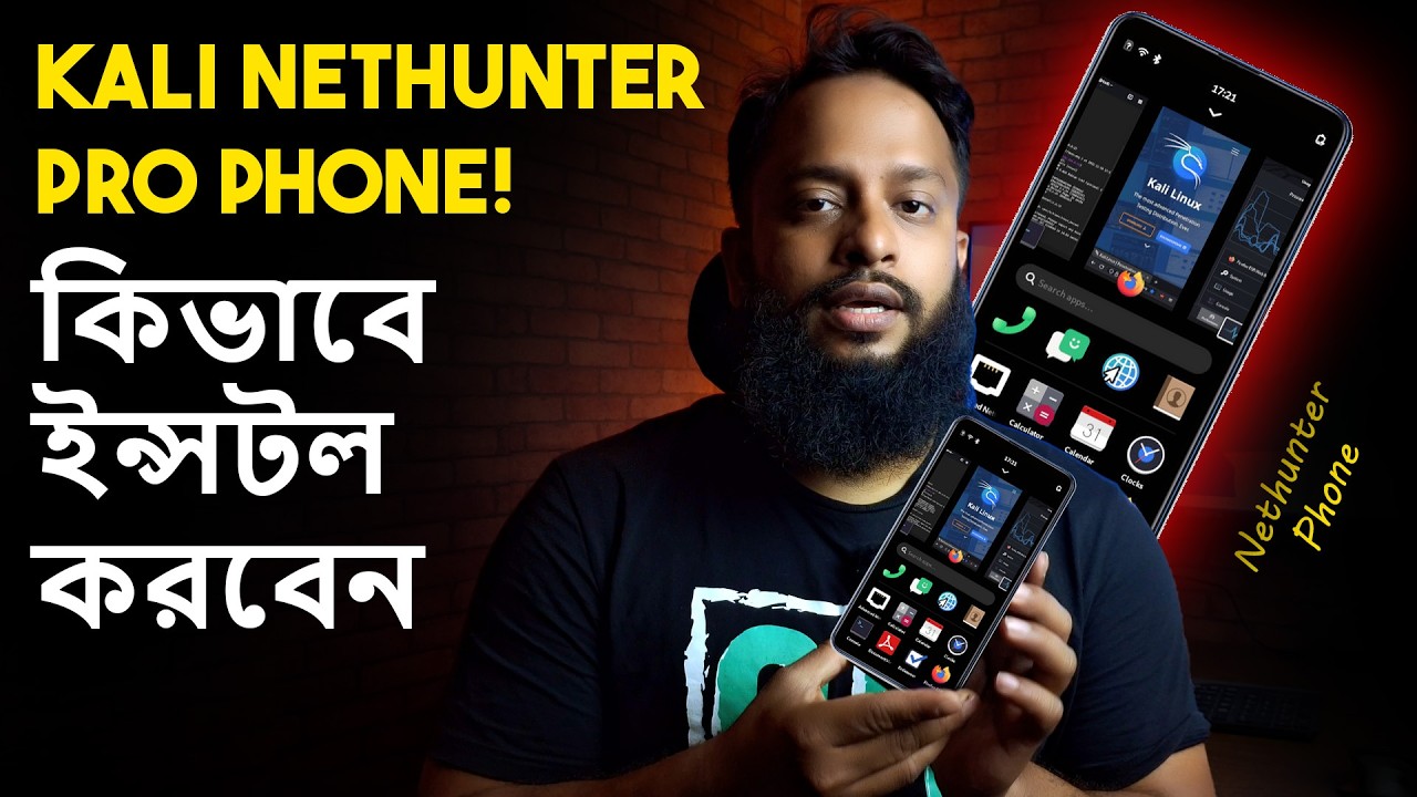 Kali NetHunter Pro Phone! Install Kali Linux Directly on Android  - Full  Guide In Bangla 2026