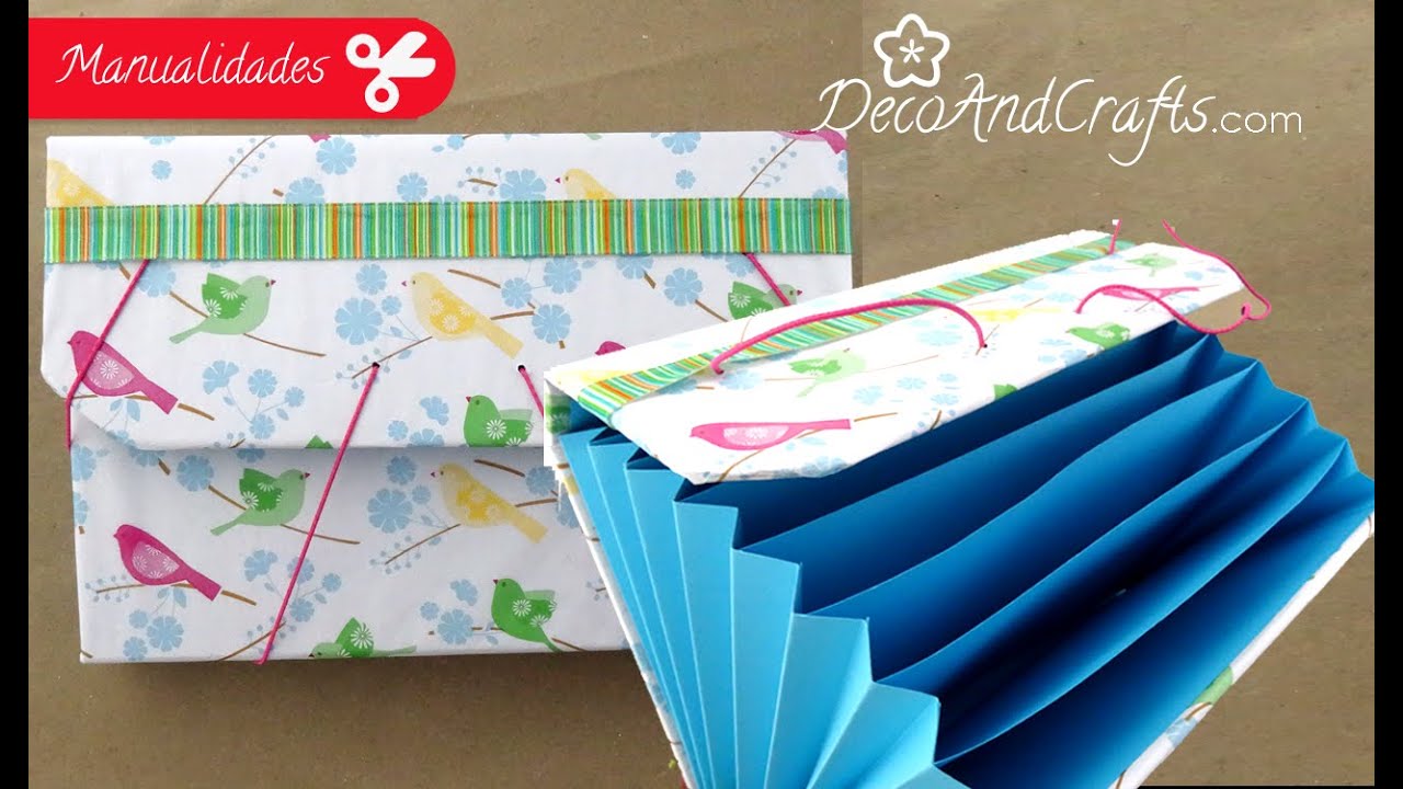 Carpeta Archivero de cartón - DecoAndCrafts