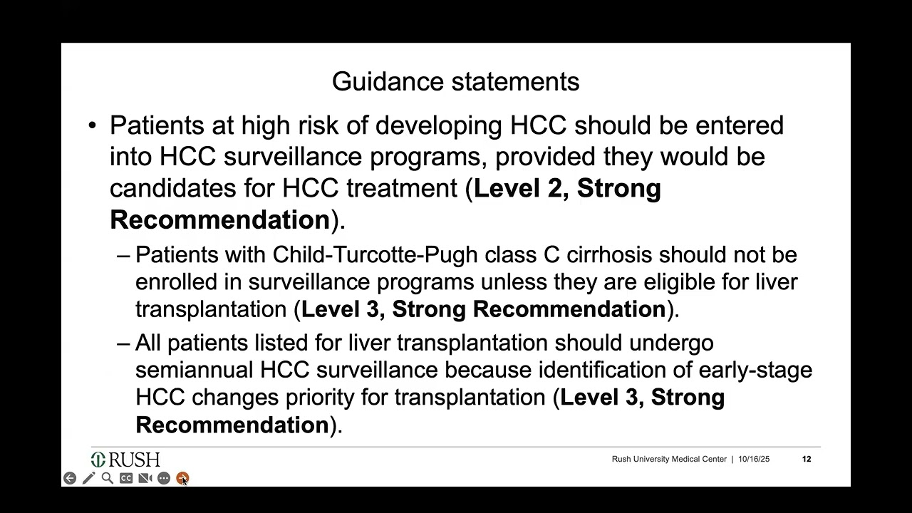HCC: Challenges for Early Detection and Surveillance