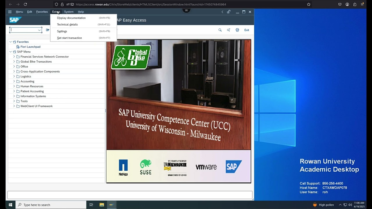 How to Log on to SAP_Harley server 529