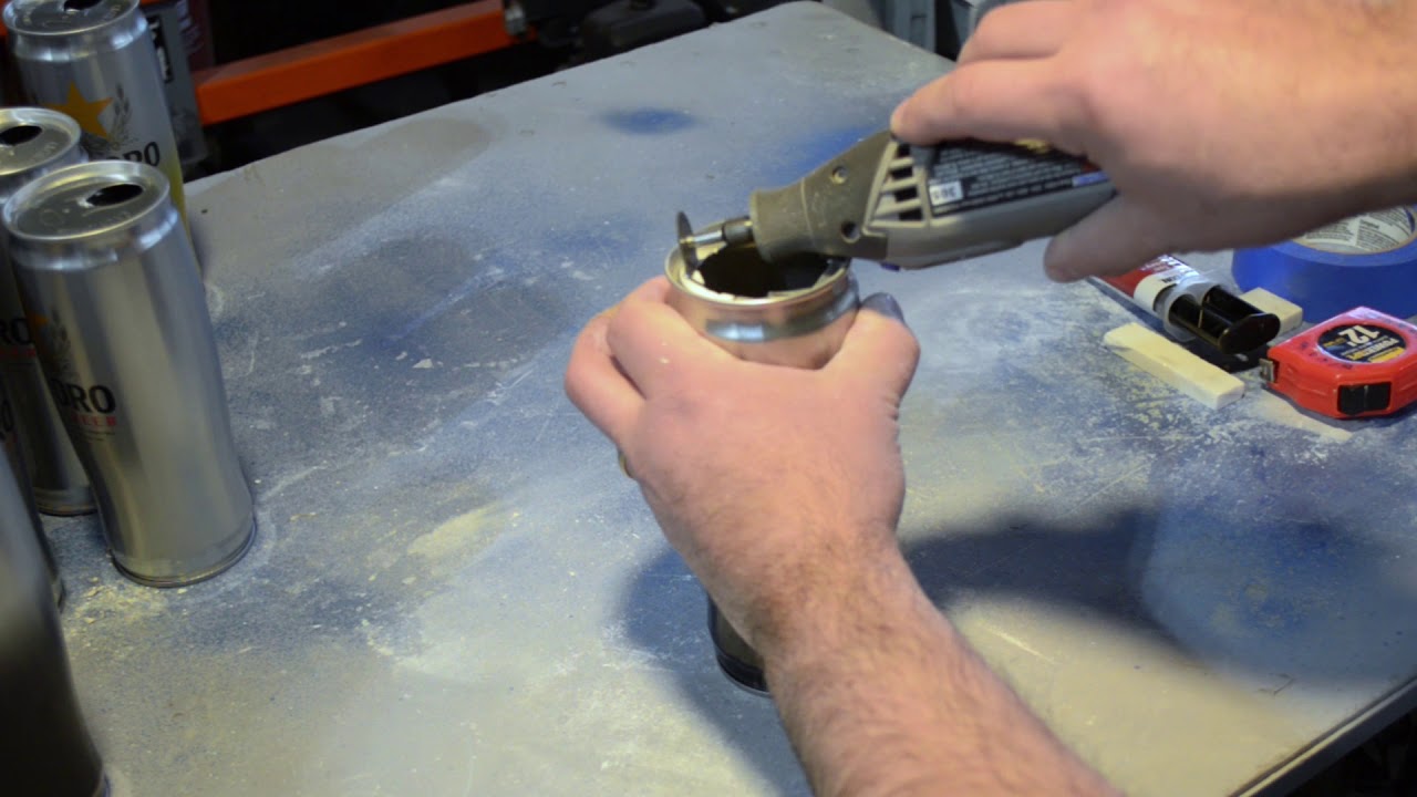 Turning A Beer Can Into A Cup