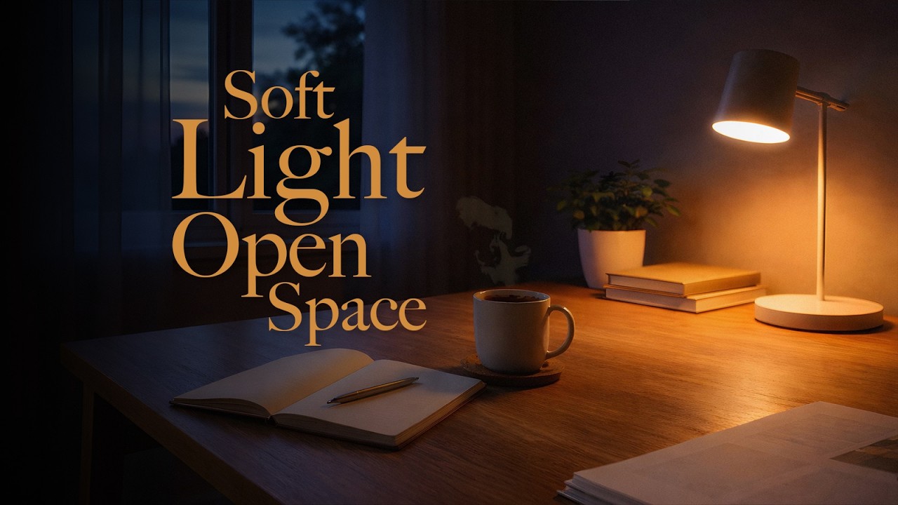 soft light, open space | deep focus lofi