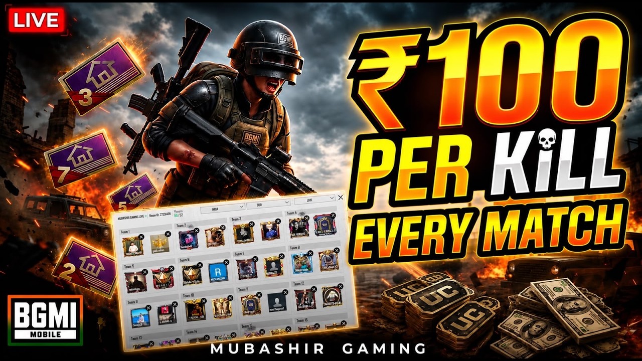 BGMI CUSTOM ROOMS LIVE | PUBG MOBILE CUSTOM ROOMS  | BGMI NEW UPDATE LIVE | BGMI LIVE | PUBG LIVE