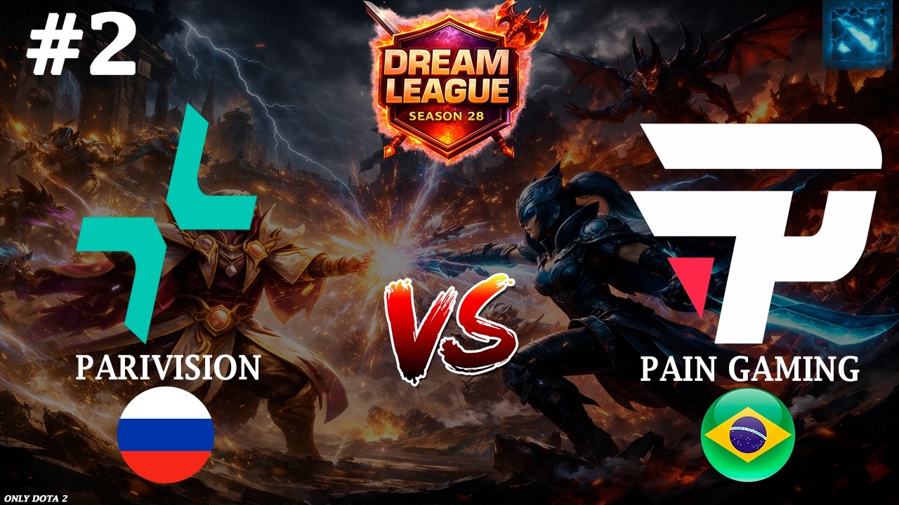 ПАРКЕР НА СИГНЕ МОРФЕ | Parivision vs PaiN #2 (BO2) DL S28