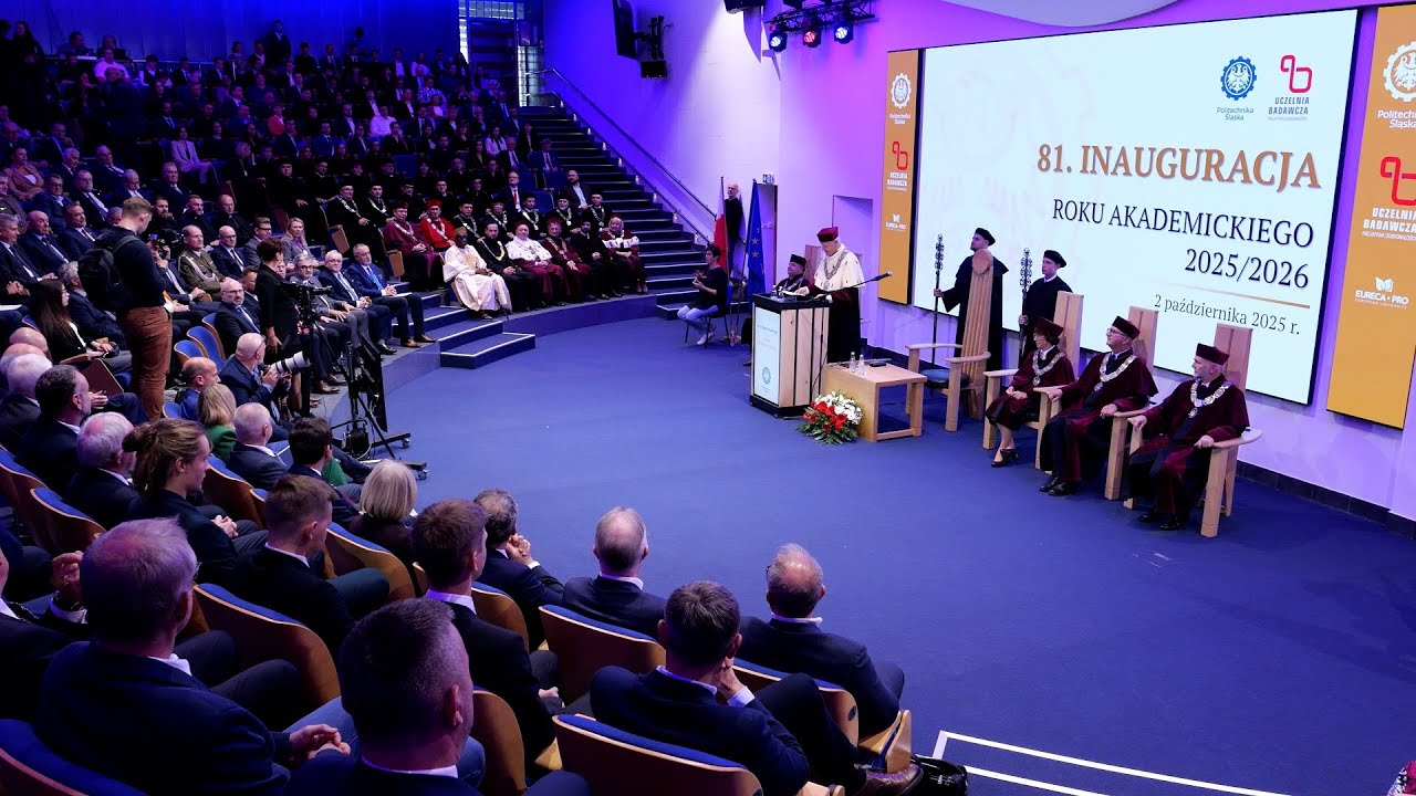 Inauguracja roku akademickiego 2025/2026 na Politechnice Śląskiej