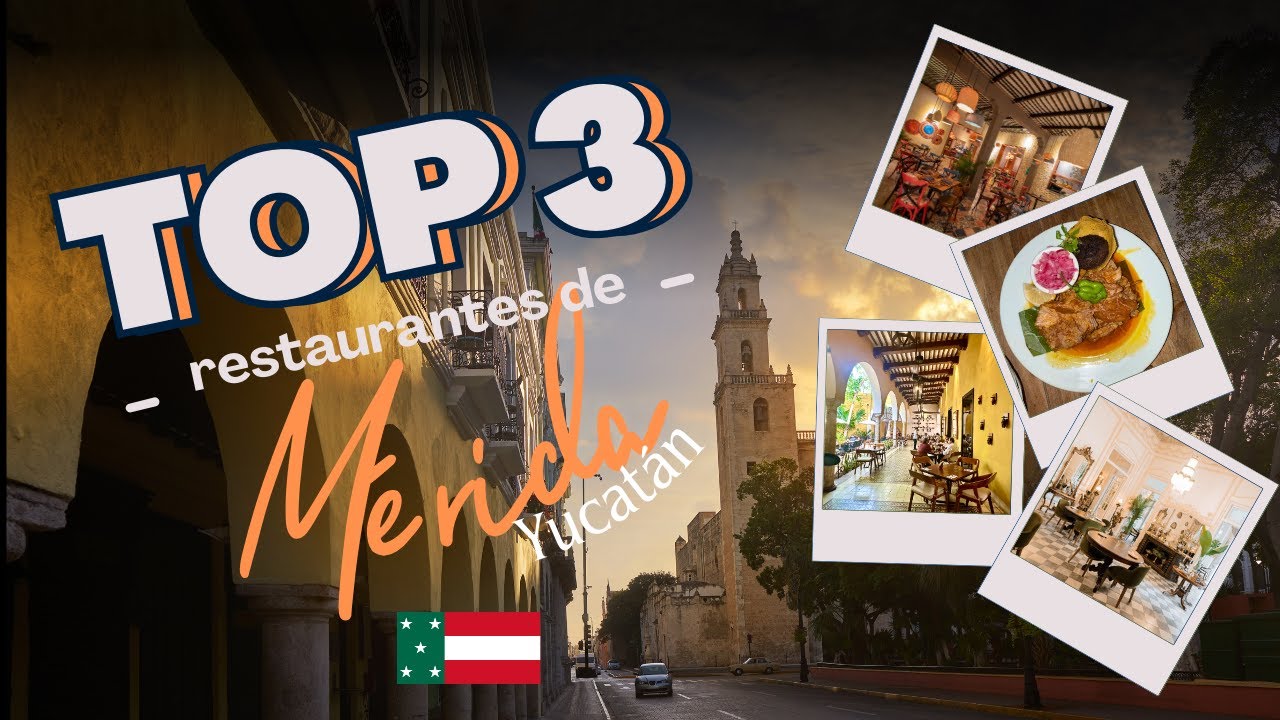 🇲🇽 Los 3 MEJORES Restaurantes en M&eacute;rida | Imperdibles: D&oacute;nde Comer si Visitas M&eacute;rida.