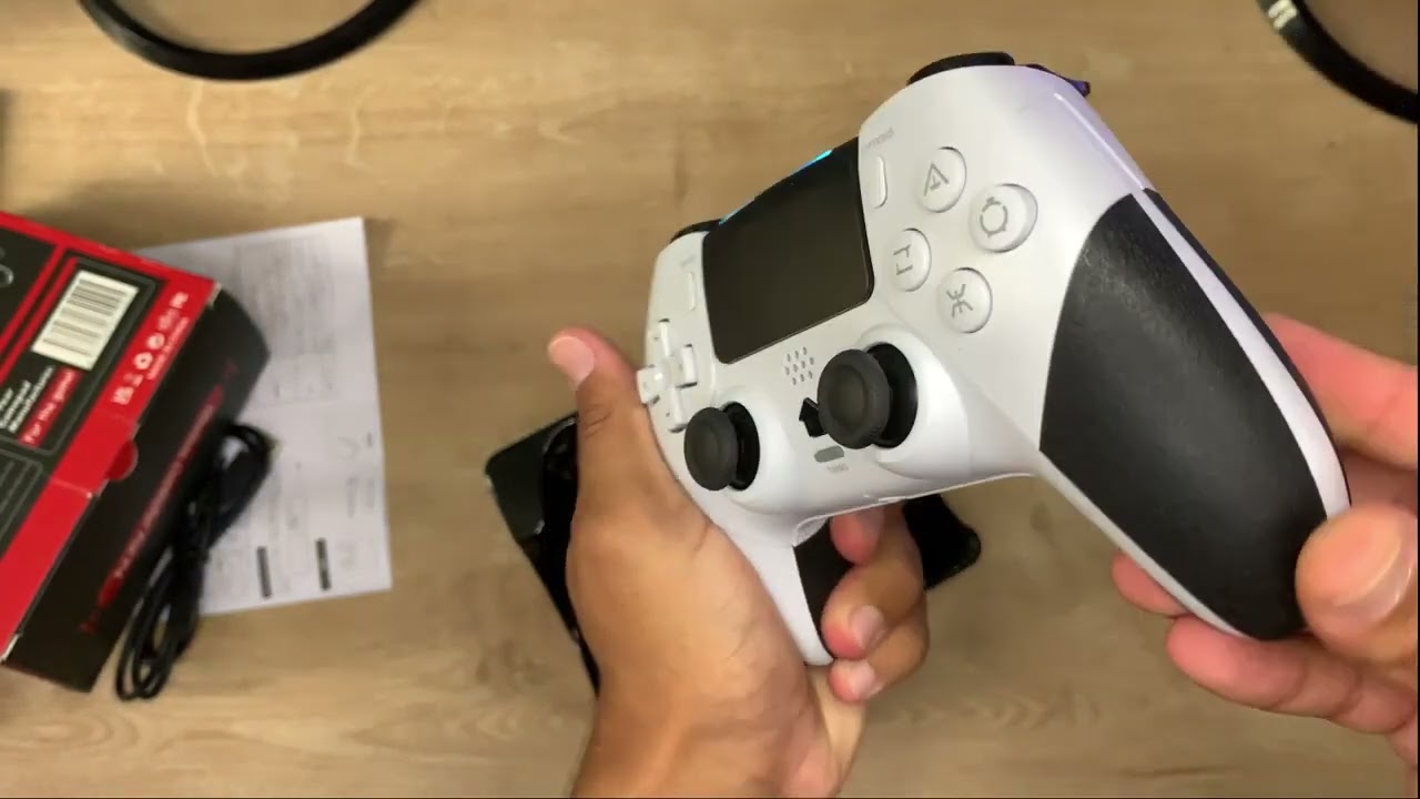 Controle Data Frog T-29 &ndash; BARATINHO para PS4, PS5 e PC! Unboxing + Teste Completo
