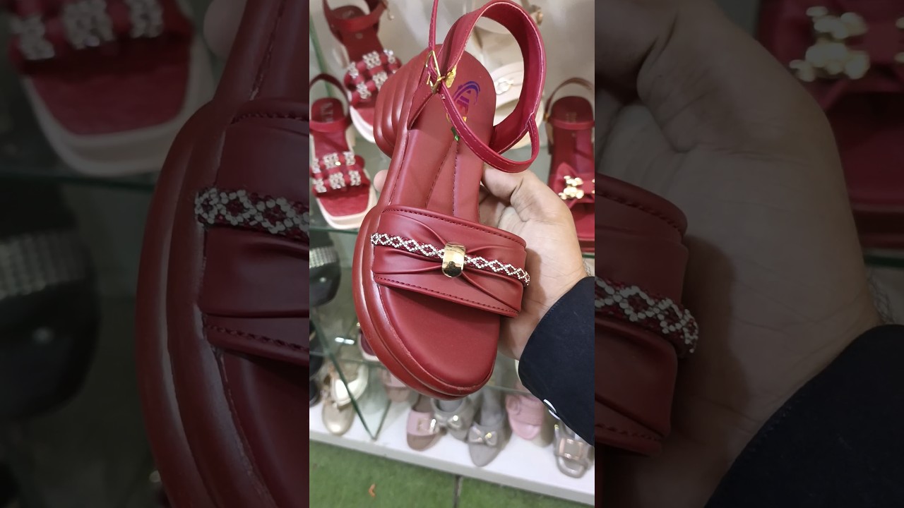 The Best Imported Women's Italian Sole Sandals And Beauty Full Girls #yuotubeshorts #shortvideo