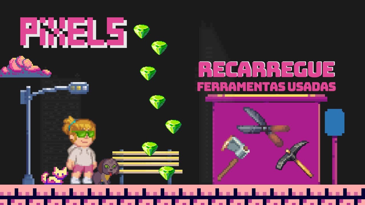 PIXELS NFT - RECHARGE YOUR USED TOOLS
