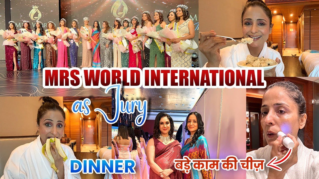 GRWM for * Mrs World * 😀 JUDGE❗@LataaSaberwal | NATURAL AND EASY MAKEUP TO ENHANCE YOUR FEATURES