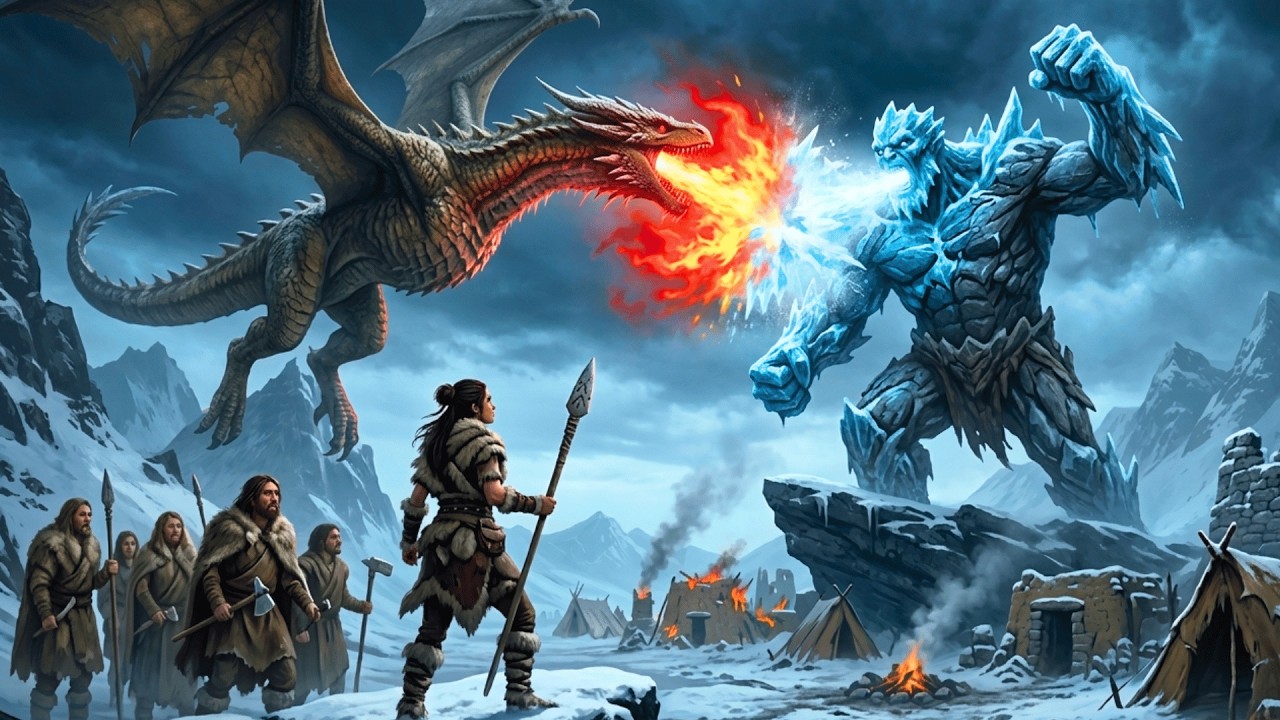 The Ancient Ice Titan Destroyed the Valley — The Dragon Mother’s Final Battle