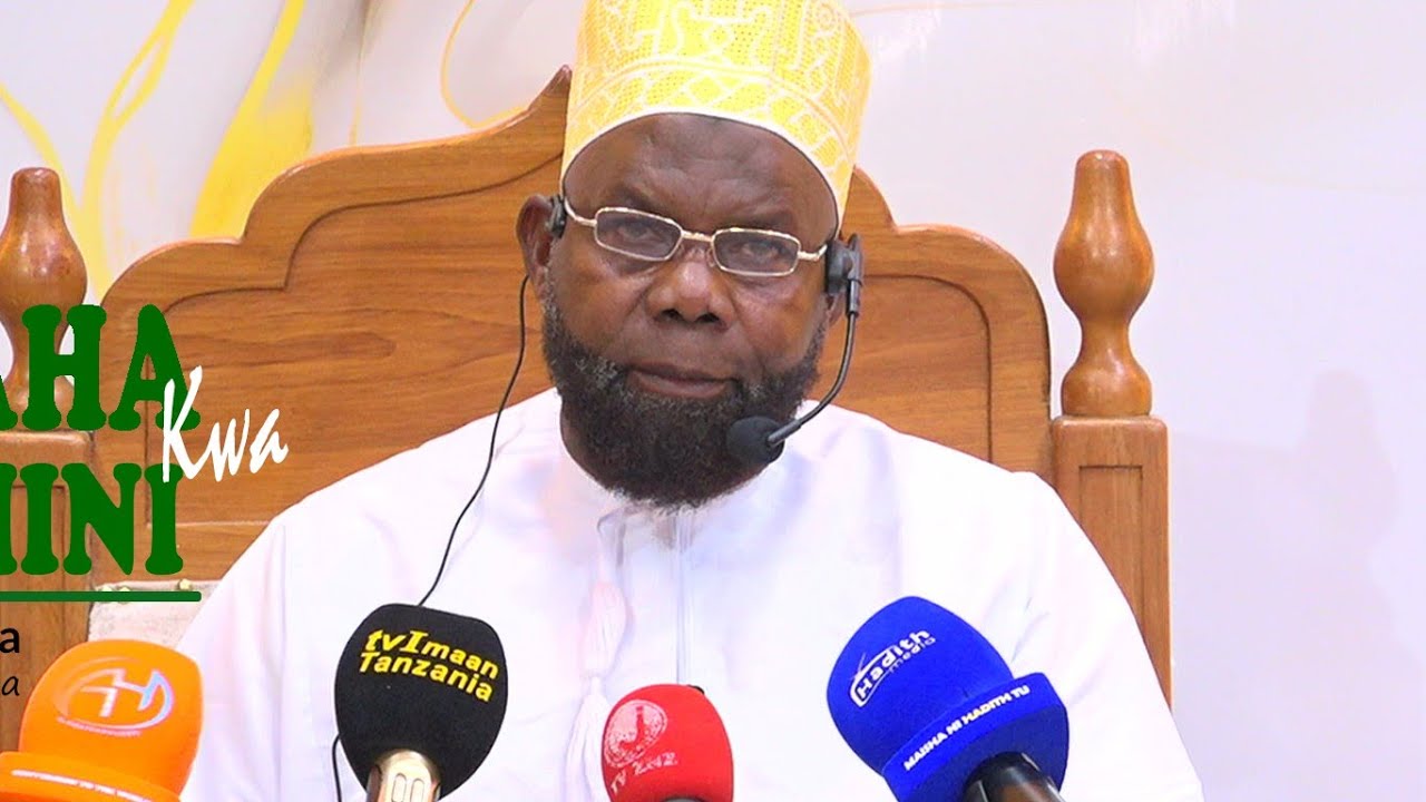 DARSA TAFSIR SURAT YUNUS 40 - 43 SHEIKH MSELEM BIN ALI MASJID SAHABA MTONI KIDATU ZANZIBAR