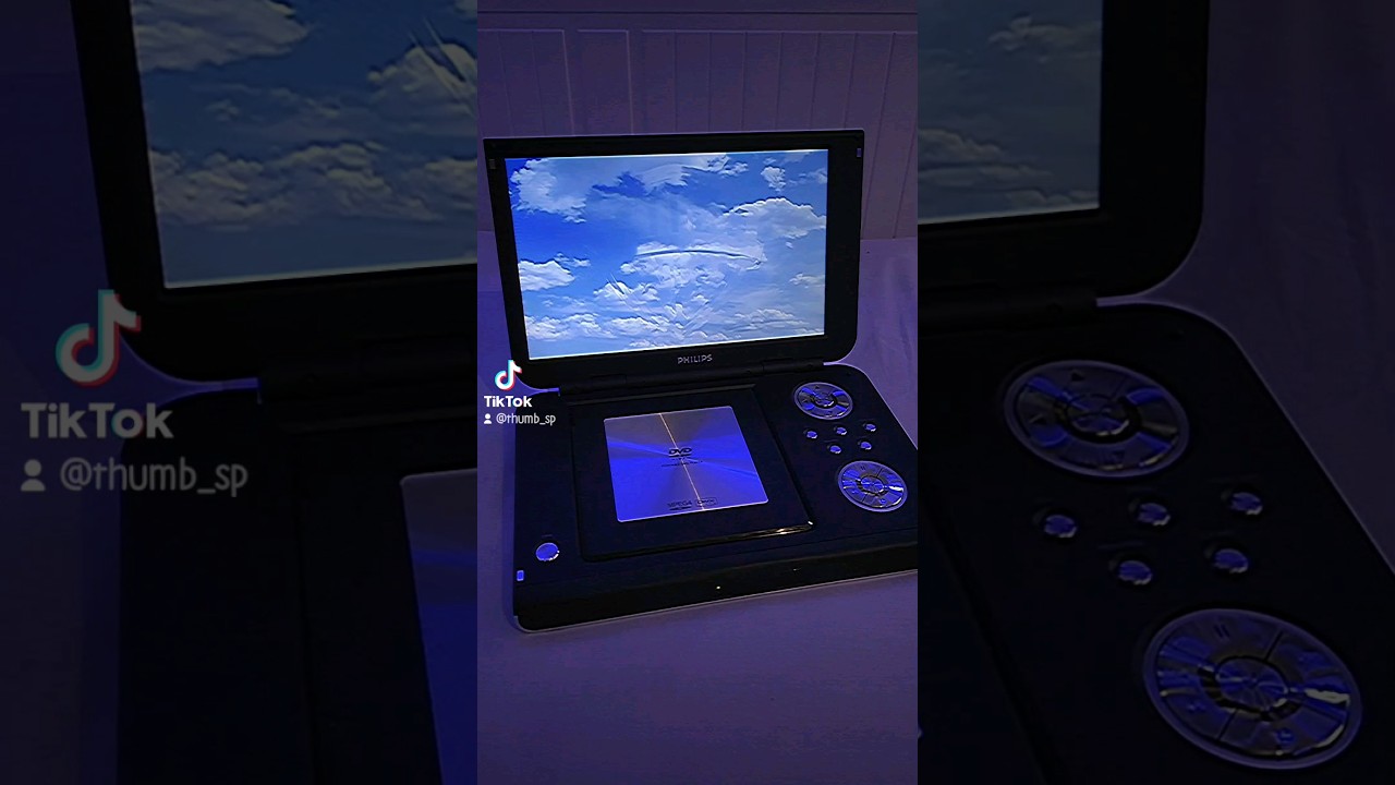 got a cool portable DVD player! 