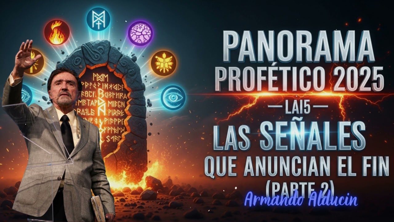 Panorama Prof&eacute;tico 2025 &ndash; Las Se&ntilde;ales Que Anuncian el Fin (Parte 2) - Armando Alducin
