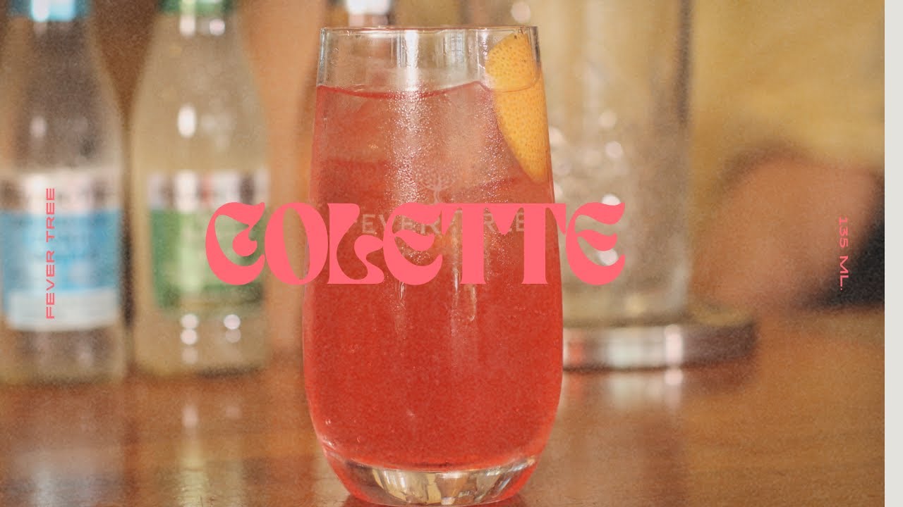 Le retour d'Antoine : Campari + Gin + Cointreau = Le cocktail Colette !