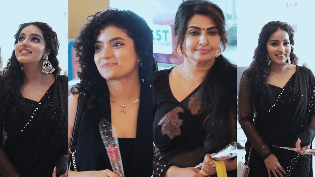 Mollywood Actresses Mass Entry at AMMA General Body Meeting 2023 | Honey Rose | Malavika | Anna Ben