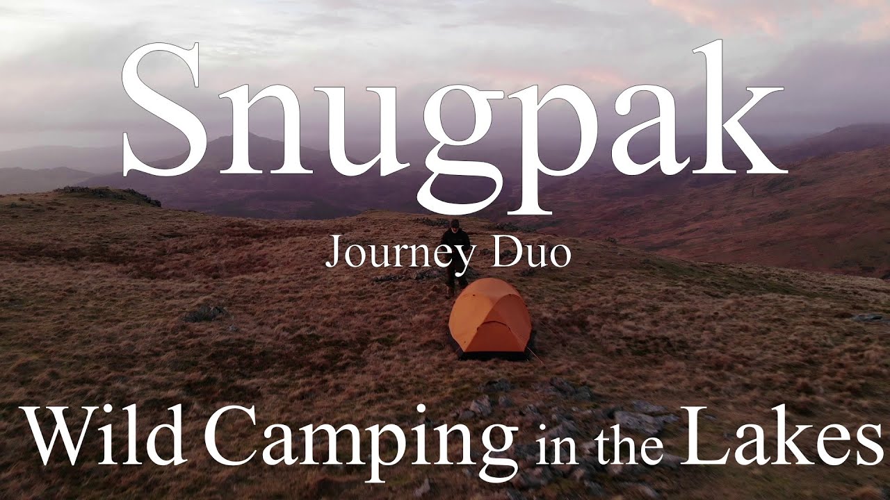 Snugpak Journey Duo. Wild Camp in the Lakes.