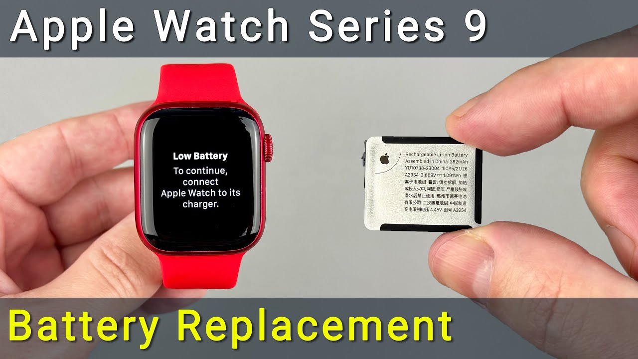 Apple&nbsp;Watch&nbsp;Series&nbsp;9 Battery Replacement Guide | Step‑by‑Step Tutorial