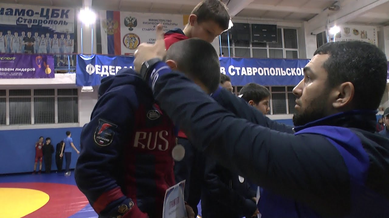 Награждение первого дня турнира в Ставрополе.