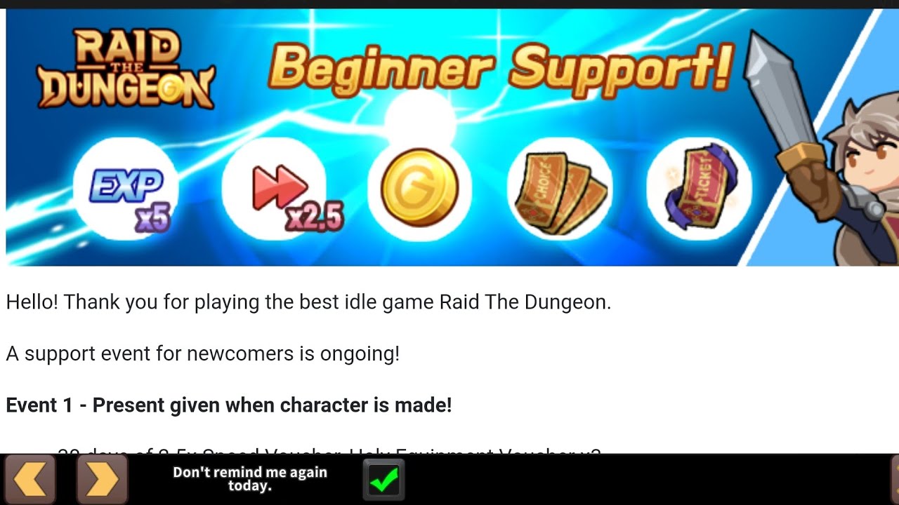 (Old) Raid The Dungeon New/Early Game Helpful Tips & Guide