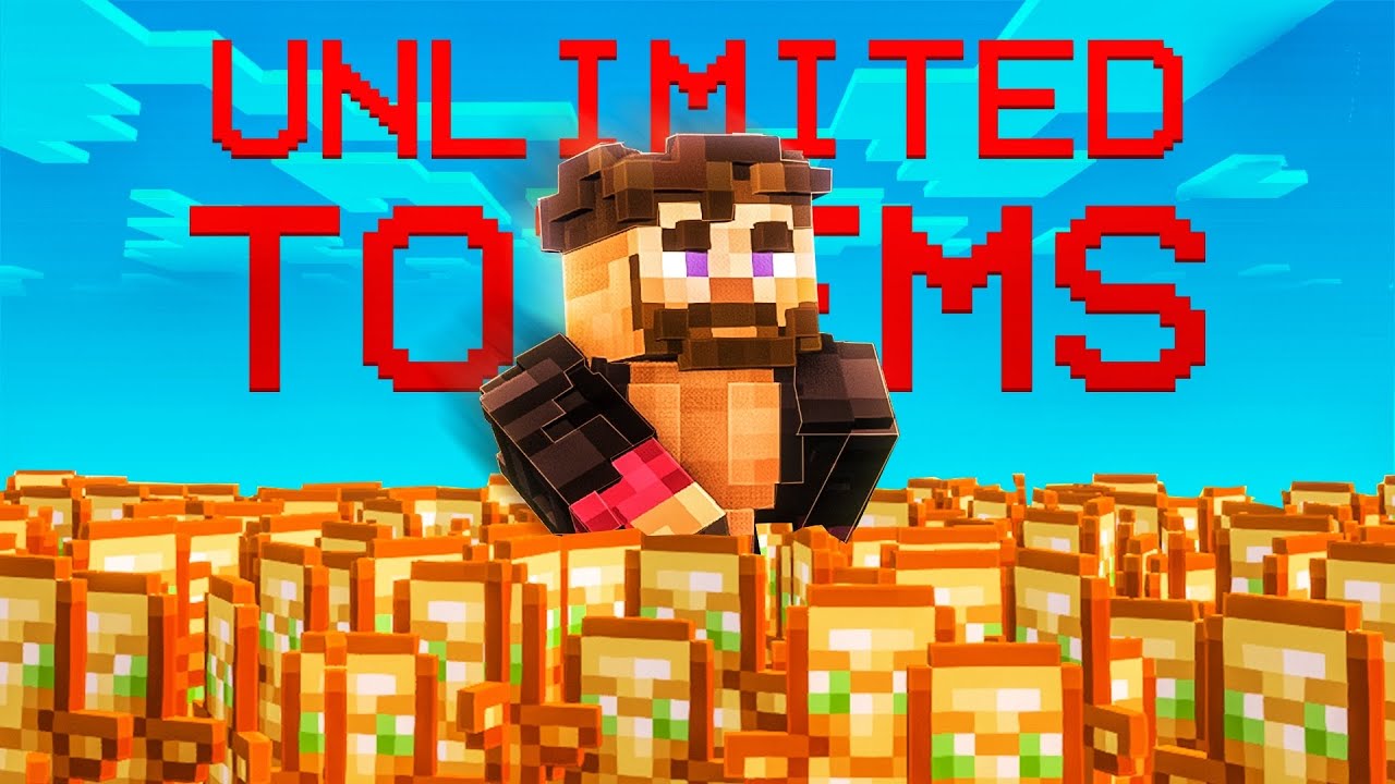 UNLIMITED TOTEMS in Minecraft 🔥🔥🔥 Minecraft Malayalam EP08