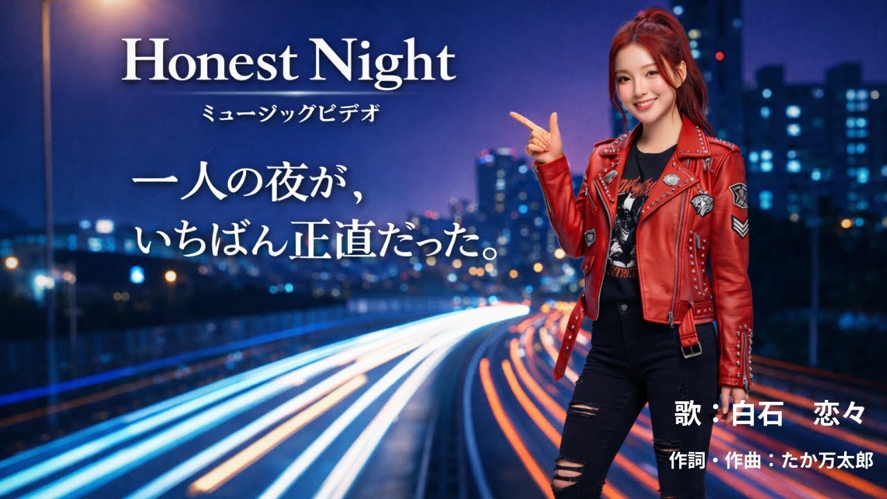白石三姉妹　「Honest Night」　MV