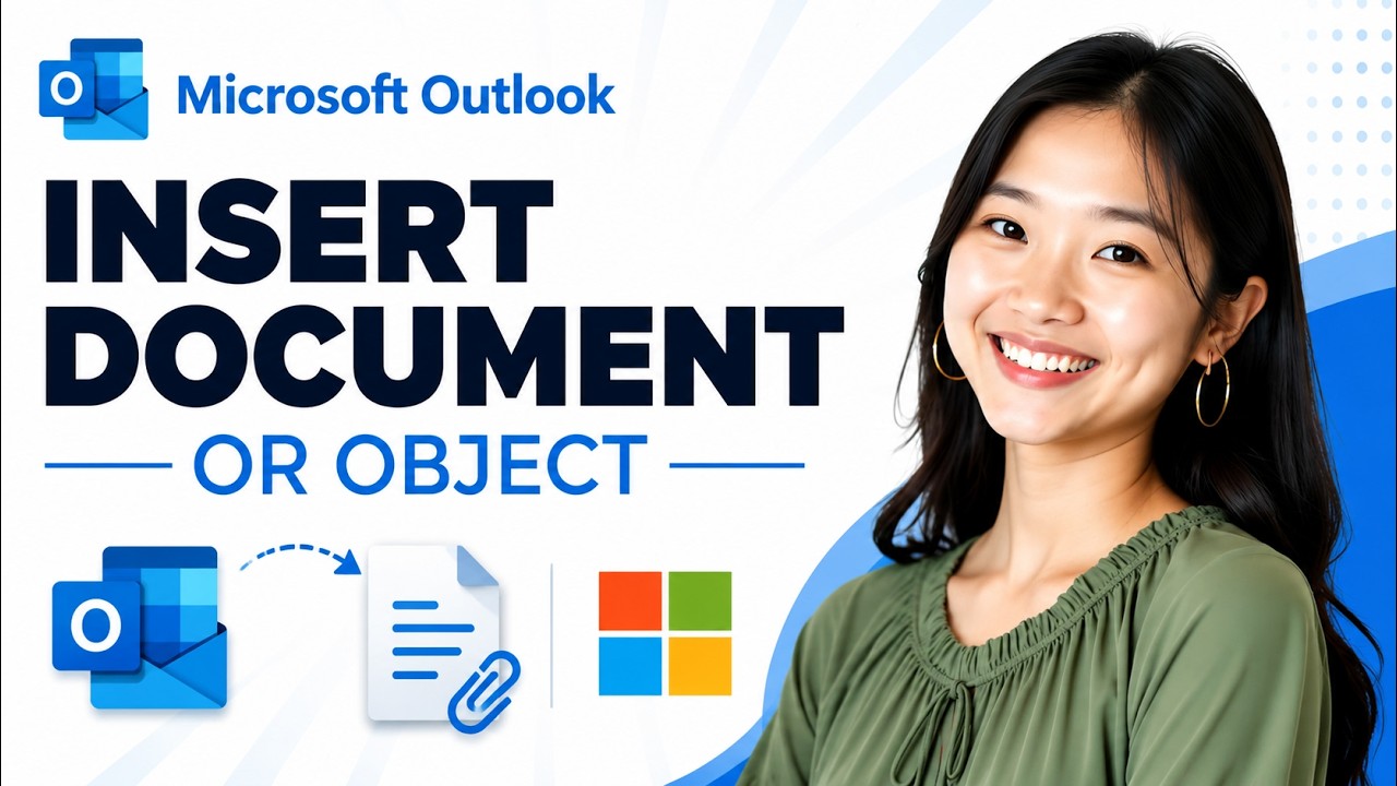 How to Insert Document Or Object in The Body of Email in Outlook?