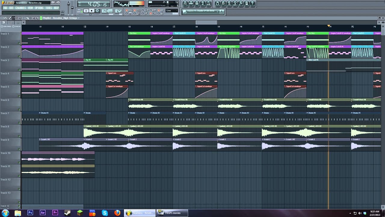 Seamless - Resolve - FL Studio 10.0.9c Playthrough