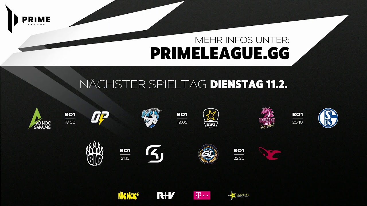 PRIME LEAGUE - Pro Division - Spieltag 6 - League of Legends