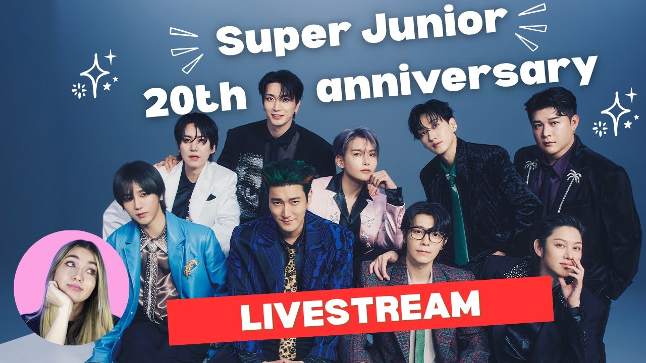 Super Junior 20th anniversary livestream!