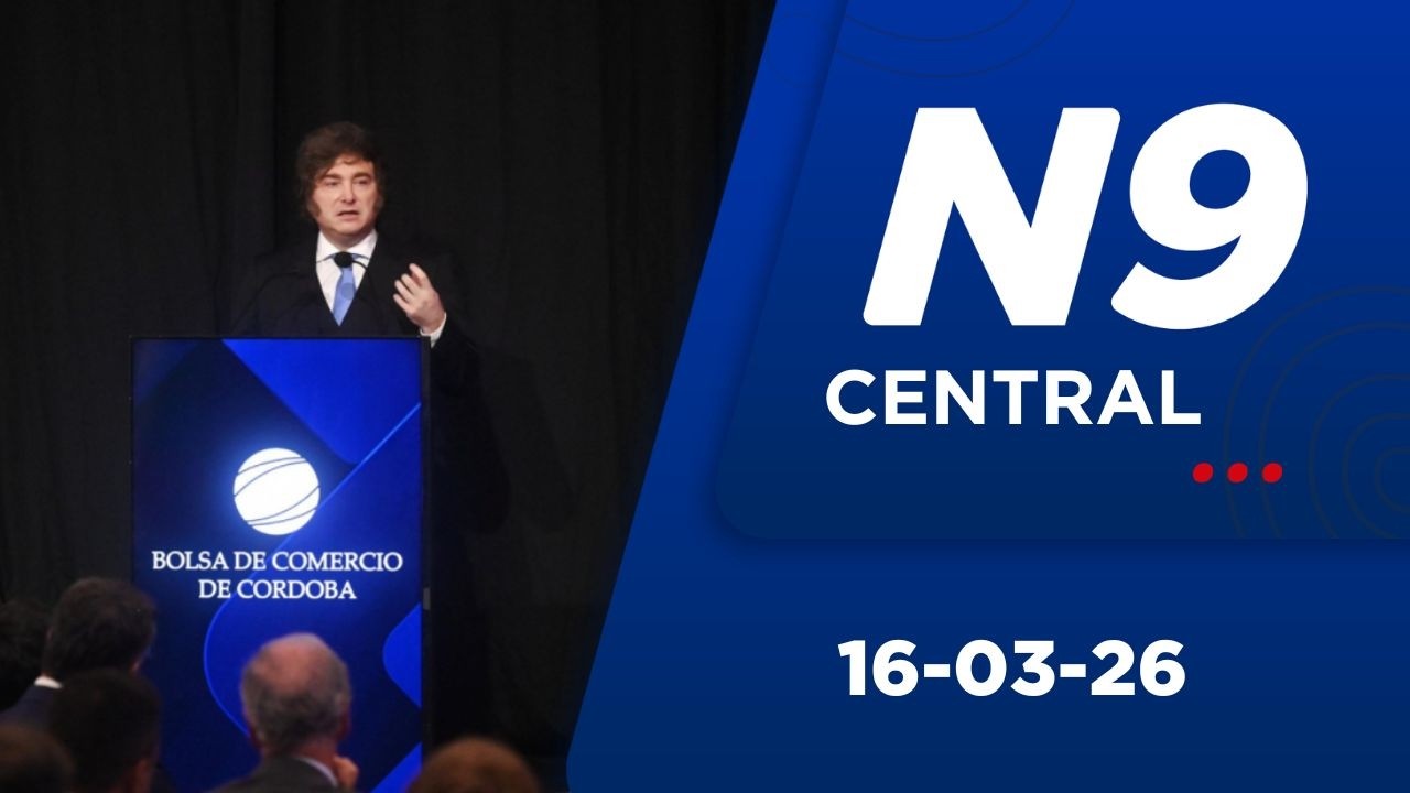 Argentina “El país más libre del mundo”, Alerta financiera: Banco de Ctes. N9  CENTRAL - 16-03-.26