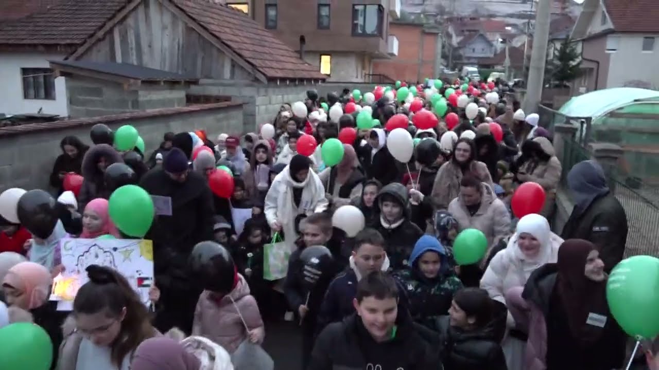 Ramazanski vozić u organizaciji vrtića Reuda džemata Validejn – Ramazan obasjao naš grad