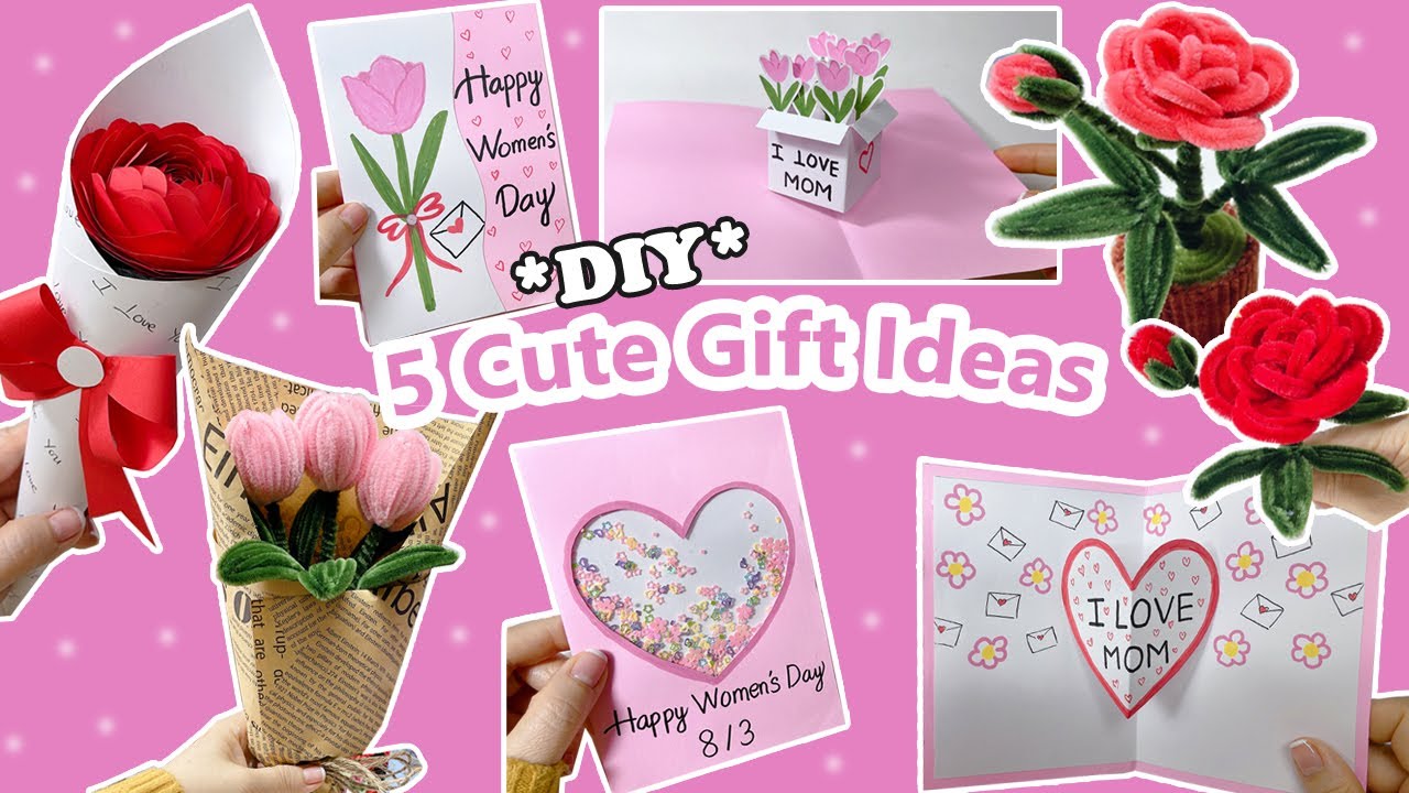 5 Cute Gift Ideas/ 5 Cách làm quà tặng tại nhà đơn giản/ Liam Channel