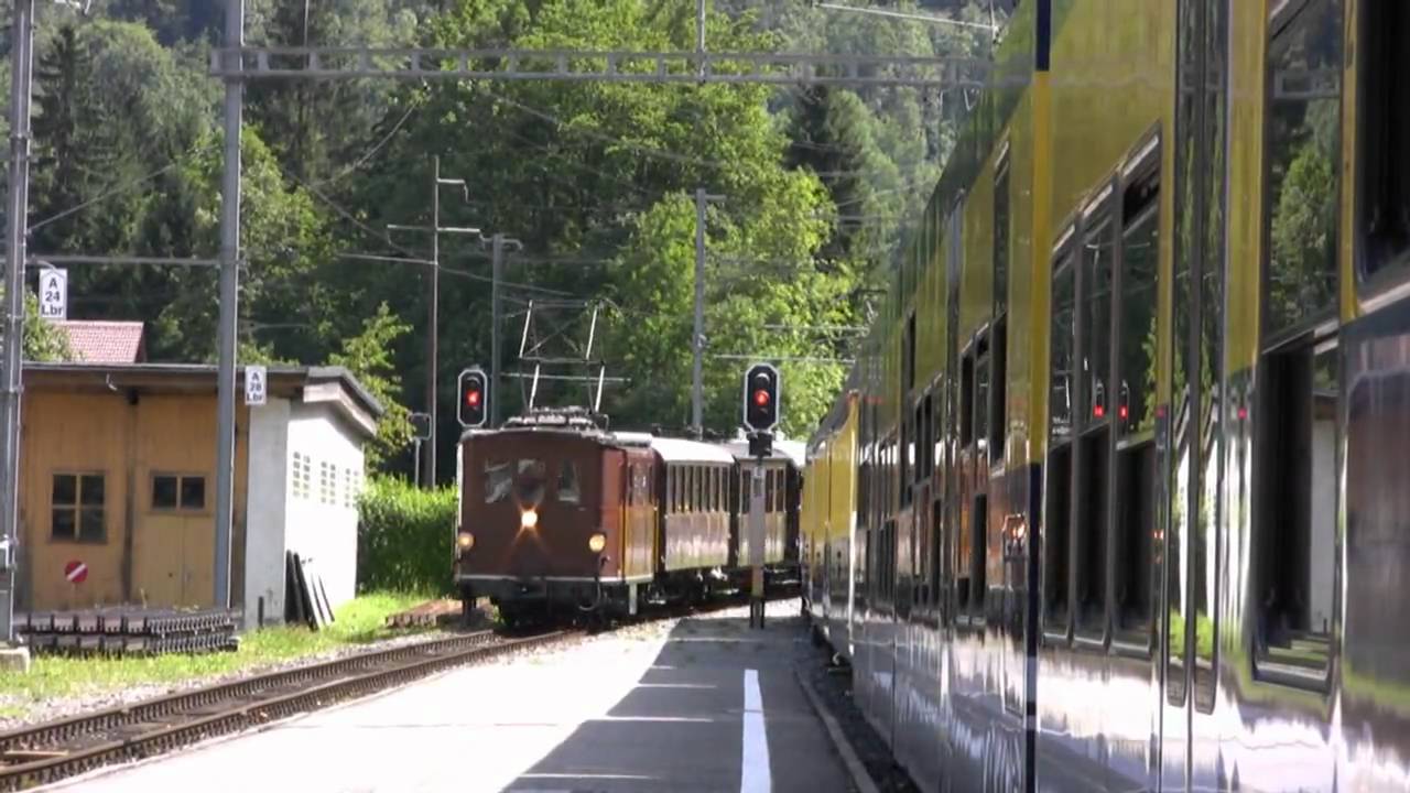 More Swiss Narrow Gauge Trains - The BOB and Brunig Line