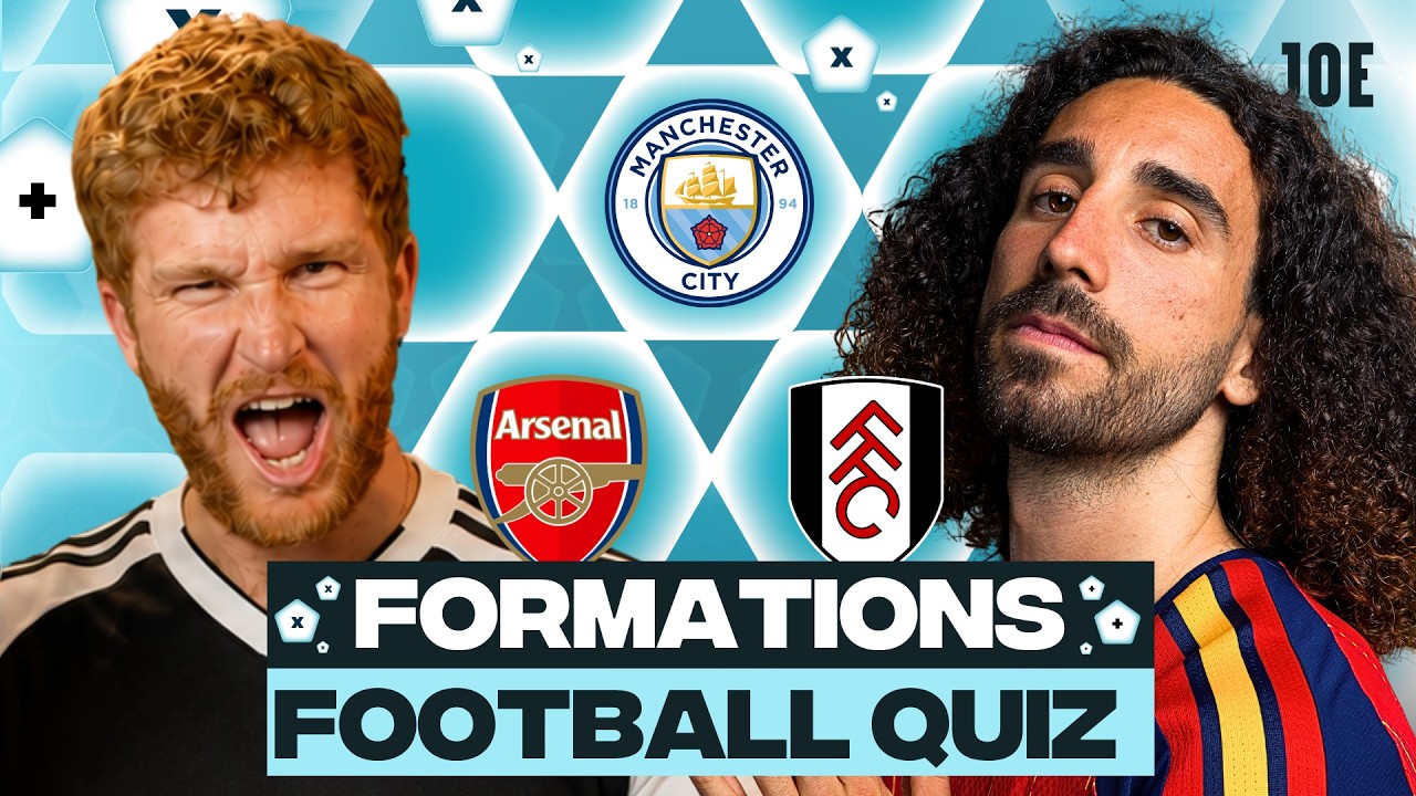 FORMATIONS FOOTBALL QUIZ vs WALEEDINHO