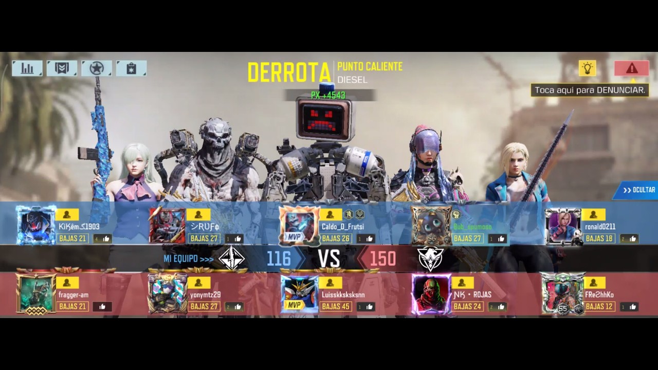 partida igualada en la nueva temporada de call of duty mobile de punto caliente en diesel