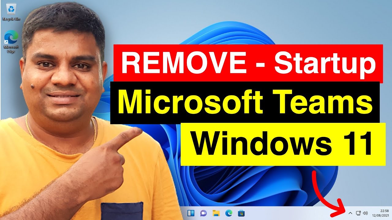 How to Disable Microsoft Teams from Startup [ Windows 11 ]