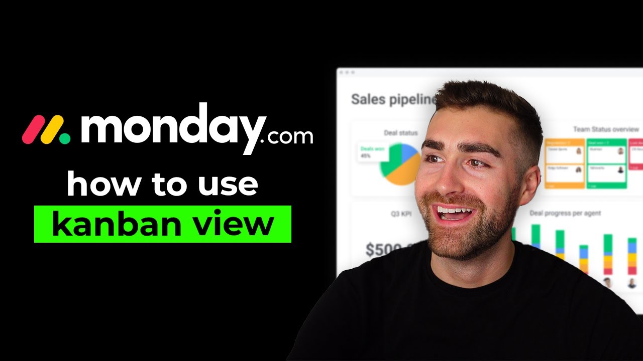 Как использовать представление Kanban в monday.com