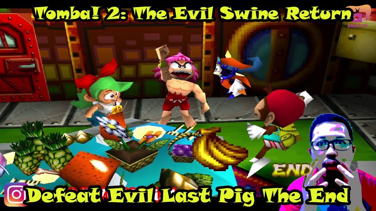Defeat Evil Last Pig The End -  Tomba! 2: The Evil Swine Return #mainquesttomba2