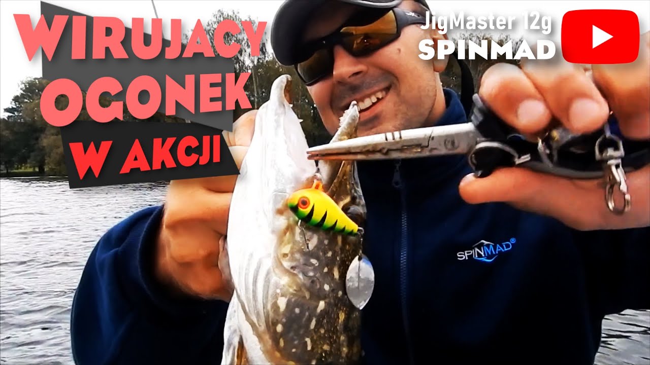 SPINMAD JIGMASTER 12G - łowienie na wirujące ogonki