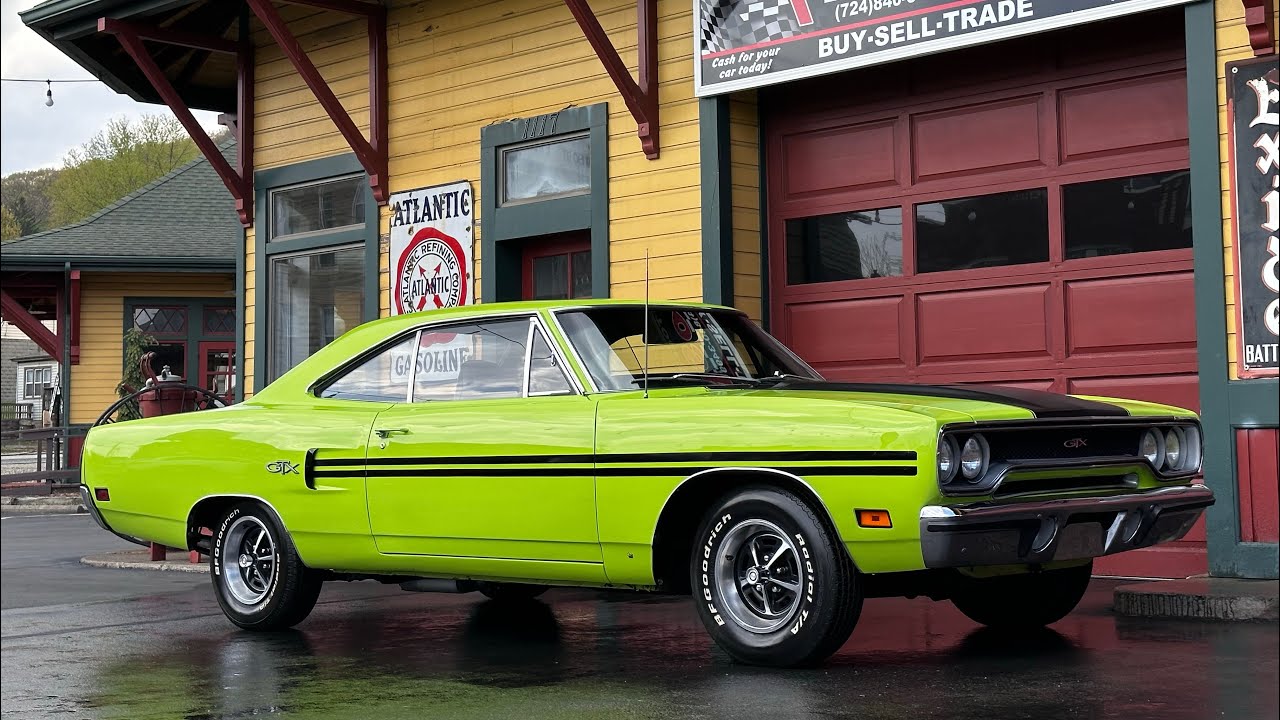 1970 Lime Light Green Plymouth GTX 440  - Sold -