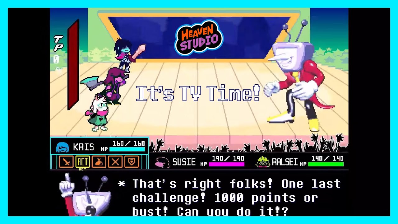 It's TV Time! - Deltarune Chapter 3 | Heaven Studio Custom Remix
