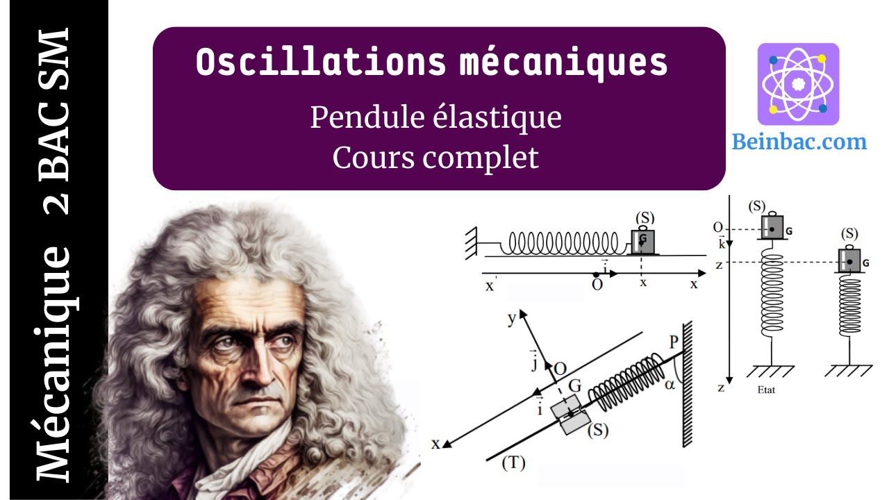 2Bac SM BIOF| Les oscillations mécaniques -Séance 1-Pendule élastique cours complet