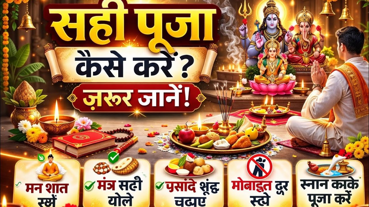 पूजा सही तारिके #सही कैसे #करे जय श्री राम #कमेंट मै जरूर.लिखे🚩🙏🏻🙏🏻🙏🏻