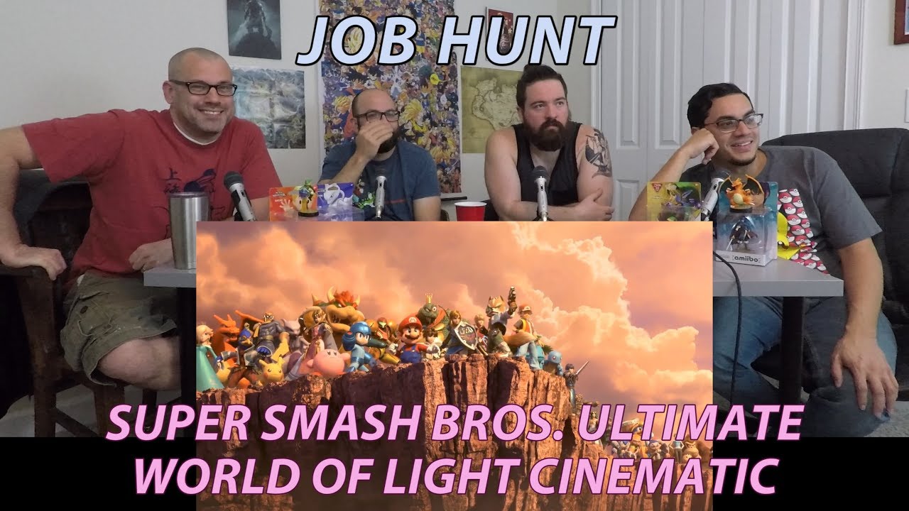 Реакция на трейлер Super Smash Bros. Ultimate World of Light