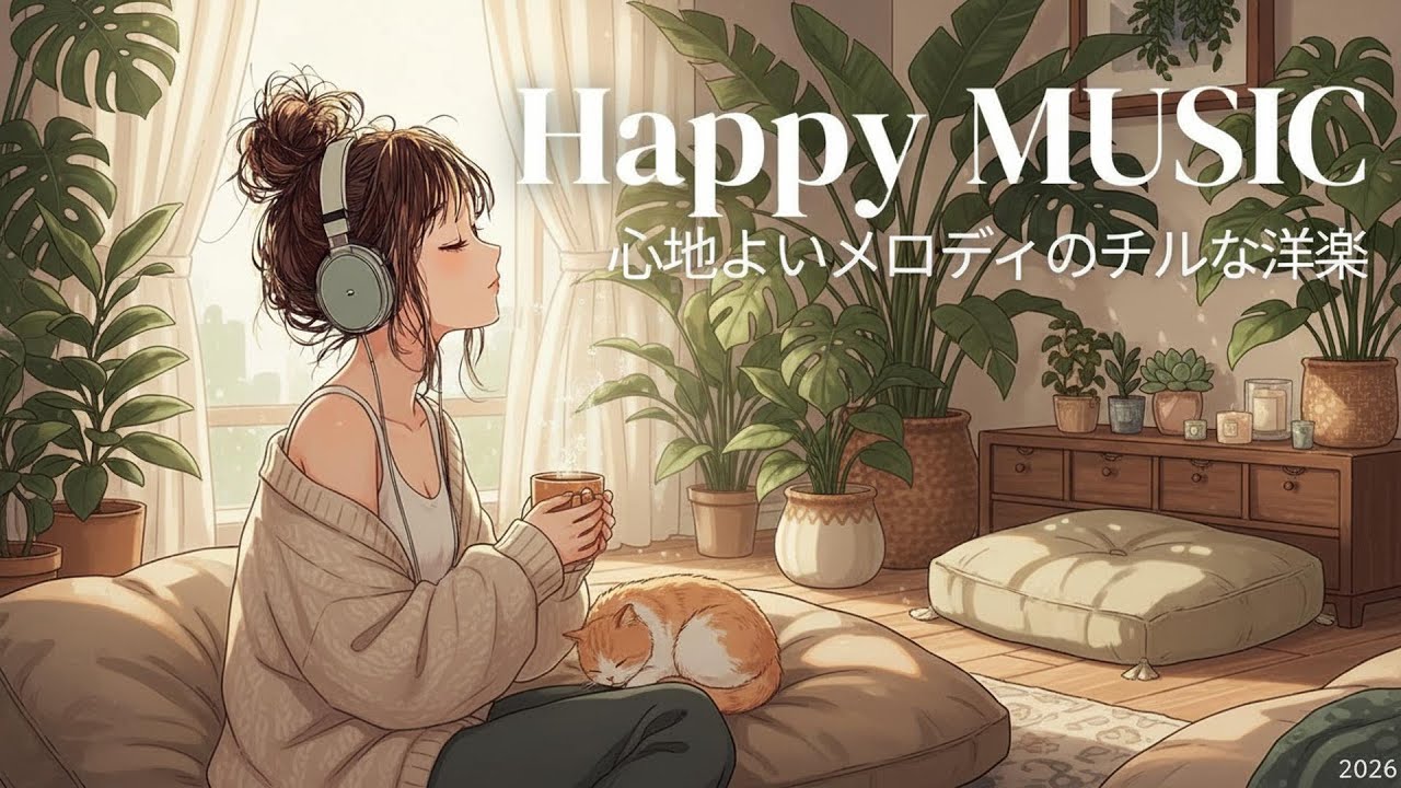 【洋楽Playlist】心温まる癒しのチルポップ💛 Chill & Relax Songs for Cozy Time☕️ 作業用BGM｜リラックス｜家事｜女性ボーカル
