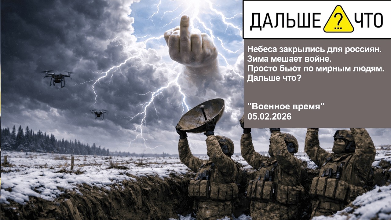 Небеса закрылись для россиян. Зима мешает войне. Просто бьют по мирным людям. Дальше что?