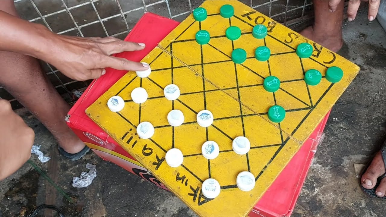 napilitan akong labanan si dodong sagbayan #sports #boardgame #dama 