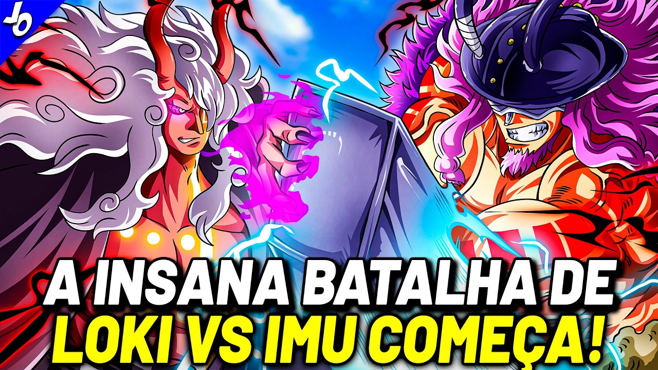 &iexcl;LA BATALLA DE IMU VS LOKI FINALMENTE COMIENZA! &iexcl;EL NUEVO PODER DE IMU REVELADO! ONE PIECE 1181