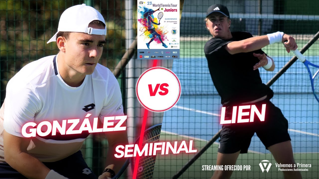 Semifinal Masculina - 23º ITF Juniors Sanxenxo J300 (Eudald González VS Johan Lien)